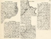 Sauk County - Prairie du Sac, Delton, Bear Creek, Washington, Greenfield, Wisconsin State Atlas 1930c